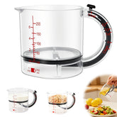 GDGJWL 4-in-1 measuring cup with base for precise, space-saving measurements.