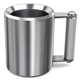 Gdsinstna mug dumbbell design shows a fitness-inspired cup that holds coffee easily after workouts.