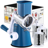 Geedel rotary cheese grater base keeps work surface stable for quick prep