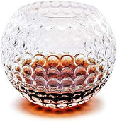 Gemsho golf glass 10oz with golf-ball design, ideal for enjoying whiskey during a round
