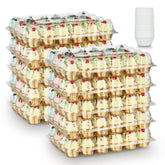 Gencywe stackable cupcake carrier with 24 compartments and sturdy build.