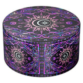 Generic grinder manual kitchen purple top view highlights easy cleaning and compact design