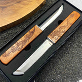 Generic Samurai Knives 2in1 dual blades with dragon phoenix motif for precise slicing.