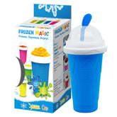 Generic Slushy Maker Cup front view showing compact design for quick freezing.