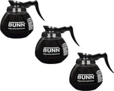 Generic Supply Depot coffee pot decanter set in black, 12-cup capacity.