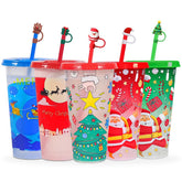 Generic WorldCup color-changing cups with lids for festive, spill-resistant sipping