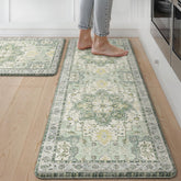 GENIMO kitchen mats 2pc anti-fatigue foam for comfortable standing