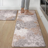 GENIMO memory foam kitchen mat offers cushioned support for longer cooking sessions.