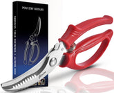 Gerior heavy duty poultry shears front view for easy poultry prep