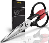 Gerior kitchen scissors come apart for easy cleaning and safe food prep.