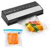 GERYON vacuum sealer with LED panel for precise control and fresh meals.