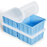 GGOW 2Cup Soup Freezer Tray with Lid for precise portion control and organized freezer.