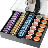 Gianotter Vertuo Pod Drawer front view with large-capacity pod storage.