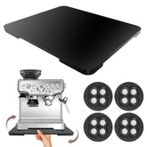 GIASSVIO 360° rolling tray under cabinet for easy appliance access and movement.
