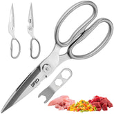Gidli Premium Kitchen Scissors with sturdy blades for heavy-duty food prep