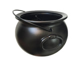 GiftExpress 8-inch black cauldron bucket for Halloween candy display at parties
