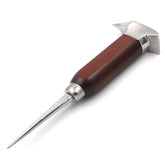 Gihunk ice pick with stainless steel blade and wood handle for durability