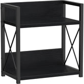 Giikin 2-tier countertop organizer on kitchen counter for spice storage and quick access.