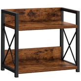 Giikin countertop two-tier organizer displaying spice jars for easy access.