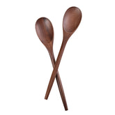 GinSent 2PSC wooden spoons long-handle stirring for easy mixing