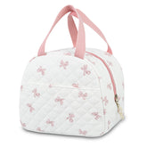 GISMTR lunch bag quilted design adds stylish pattern for daily meals