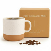 Givenne mug front view with speckled gloss for everyday coffee ritual
