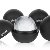 Glacio round ice ball mold assembly for large, slow-melting ice.
