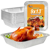 Gladify 30-pack pans packaging showing bulk quantity for catering and home use.