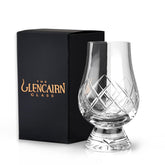 GLENCAIRN Cut Premium Whiskey Glass in gift carton, elegant packaging.