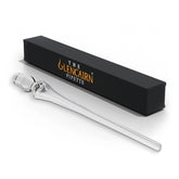 GLENCAIRN water pipette nestled inside the Glencairn glass for precise water drops to enhance aroma.