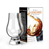 Glencairn whiskey glass hand-fit design enhances grip and sipping comfort.