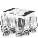 GLENCAIRN whiskey glass in hand highlights comfortable grip for relaxed sipping.