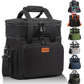 GLENKEY expandable lunch box front view showing 16L capacity for meals on the go