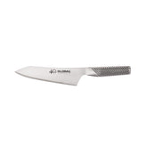 Global 40th anniversary 7-inch knife with a balanced blade for precise slicing.