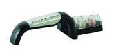 Global Stage 2 Sharpener Black - base view with non-slip feet for stable sharpening.