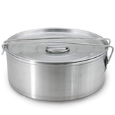 GLOBE ROCKET flan mold with lid shown, keeps moisture and speeds even cooking.