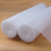 Glomen refrigerator liner with non-slip texture protecting shelves and contents