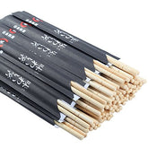 Gmark disposable chopsticks, 9 inch, sleeve-wrapped for clean and easy distribution.