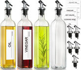 GMISUN olive oil dispenser bottle with flip spout for precise pours