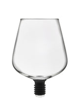Godinger ChugMate bottle topper inserted into a bottle for quick sipping on the go.