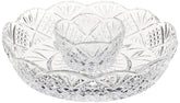 Godinger Dublin 8-inch chip and dip platter ideal for chips and salsa at gatherings