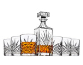 Godinger Dublin Crystal decanter for premium whiskey service