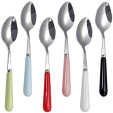 Goeielewe grapefruit spoon with multicolor ceramic handle for easy fruit prep