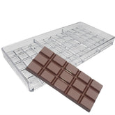 Goldbaking chocolate bar maker exterior shows sturdy polycarbonate construction for clean bars