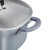 Goldlion Ninja handle cover for 8 qt fits snugly, protecting hands during cooking.