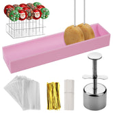Goldusk acrylic cakepop stand displays homemade treats proudly at parties.
