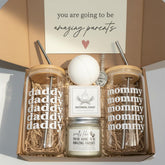 GONGHUAN new parents gift box opens to celebrate pregnancy milestones.