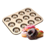 Good Dee's donut pan with 12-hole design for efficient batch baking and easy release.
