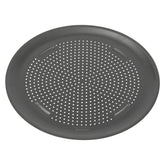 GoodCook AirPerfect 16in pizza pan, top view, promotes even heating for crispy crust.