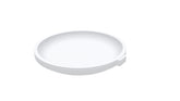GoodCook Everyday Microwave Plates stacked neatly for compact storage.